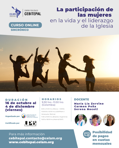 Corresponsabilidad de las mujeres en la Iglesia sinodal