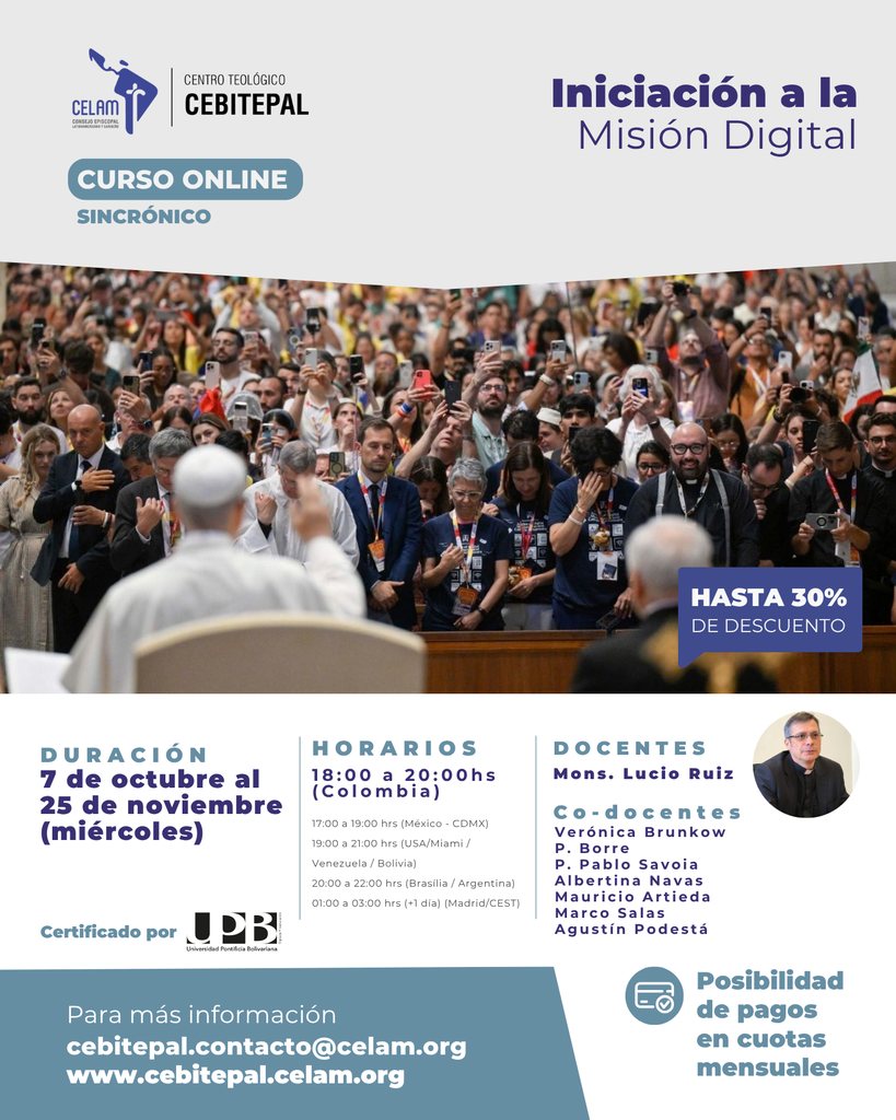 La cultura digital en la misión de la Iglesia