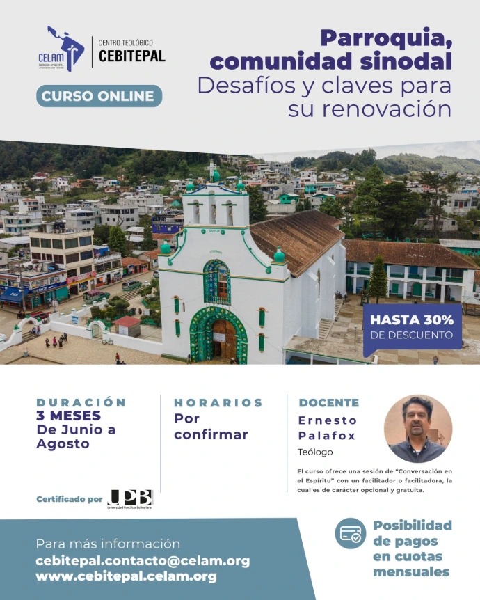 Parroquia, comunidad sinodal Desafíos y claves para su renovación