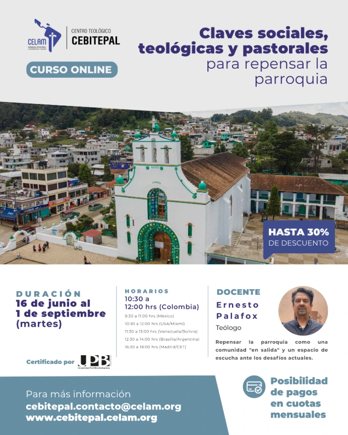 Parroquia, comunidad sinodal Desafíos y claves para su renovación