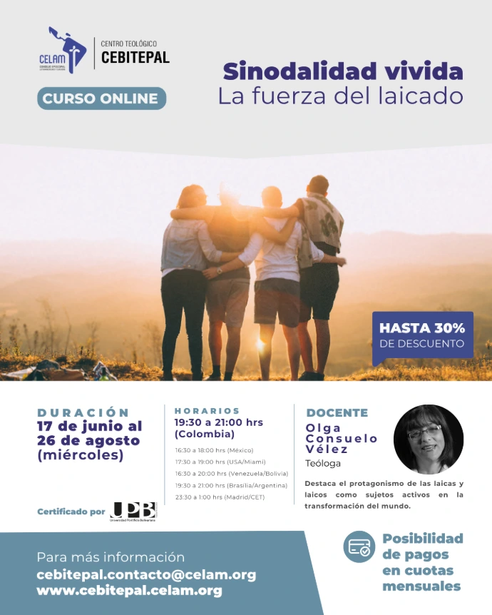Sinodalidad vivida: La fuerza del laicado